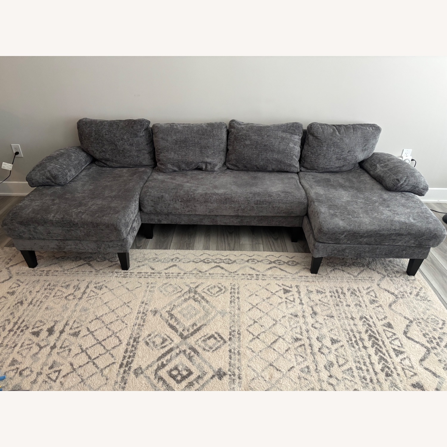 U Shaped Sectional Couch - image-3