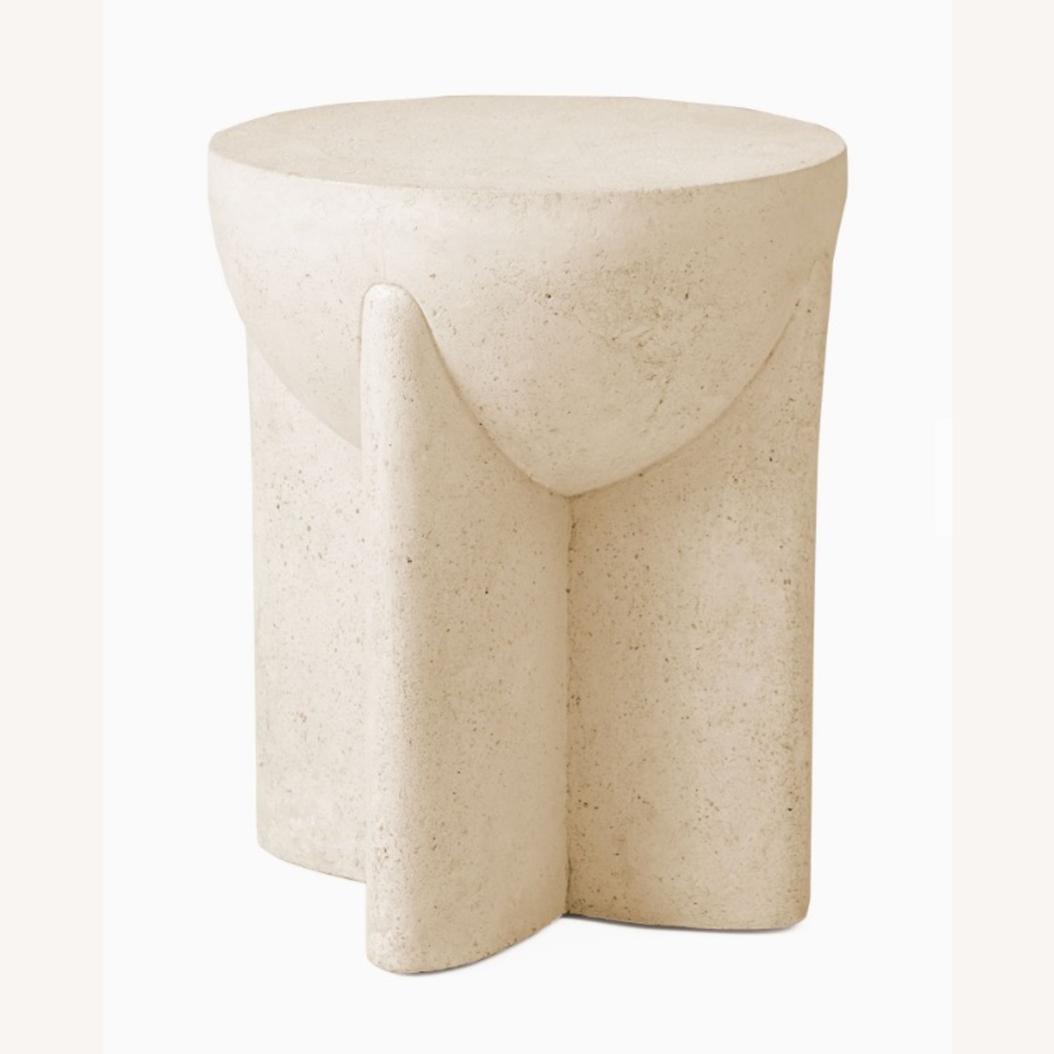 West Elm Lava Stone Side Table - image-1