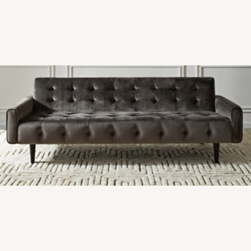 Used Jonathan Adler Rutledge Sofa Bergamo Graphite for sale on AptDeco