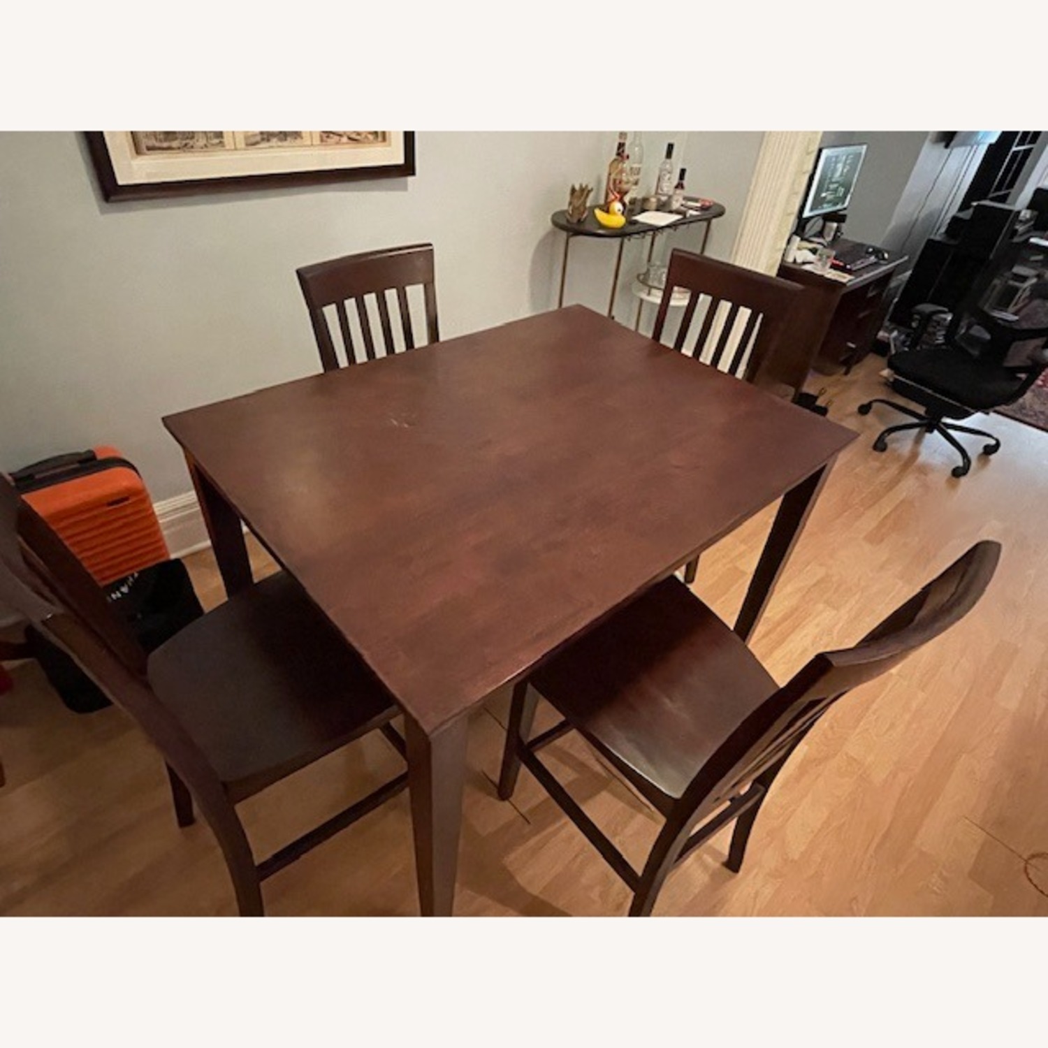 Raymour & Flanigan Dining Room Table and Chairs - image-6