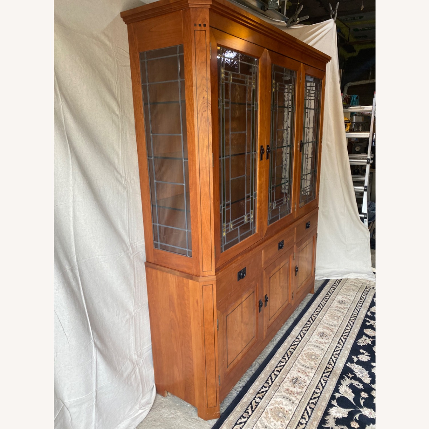 Stickley Three Door Buffet and China Top - image-2