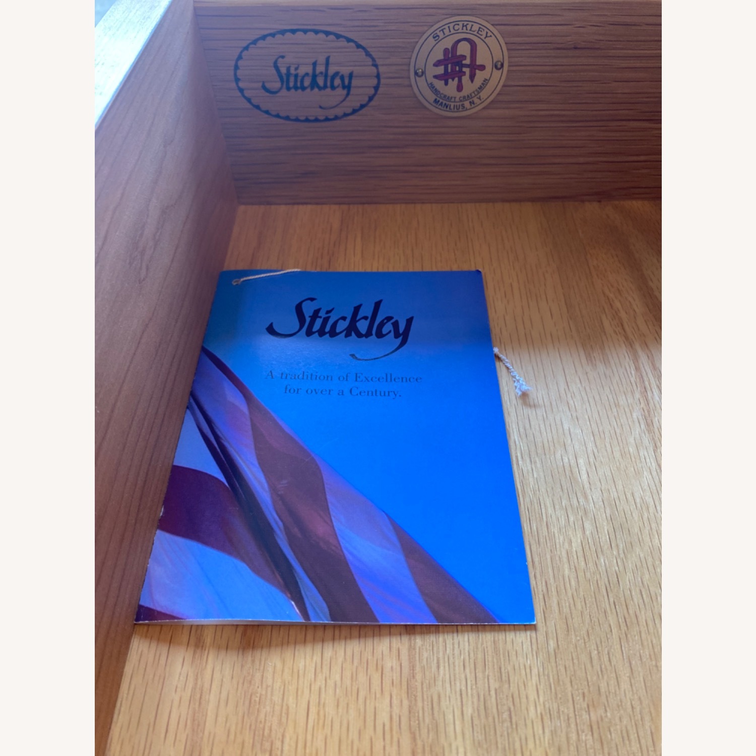 Stickley Three Door Buffet and China Top - image-11