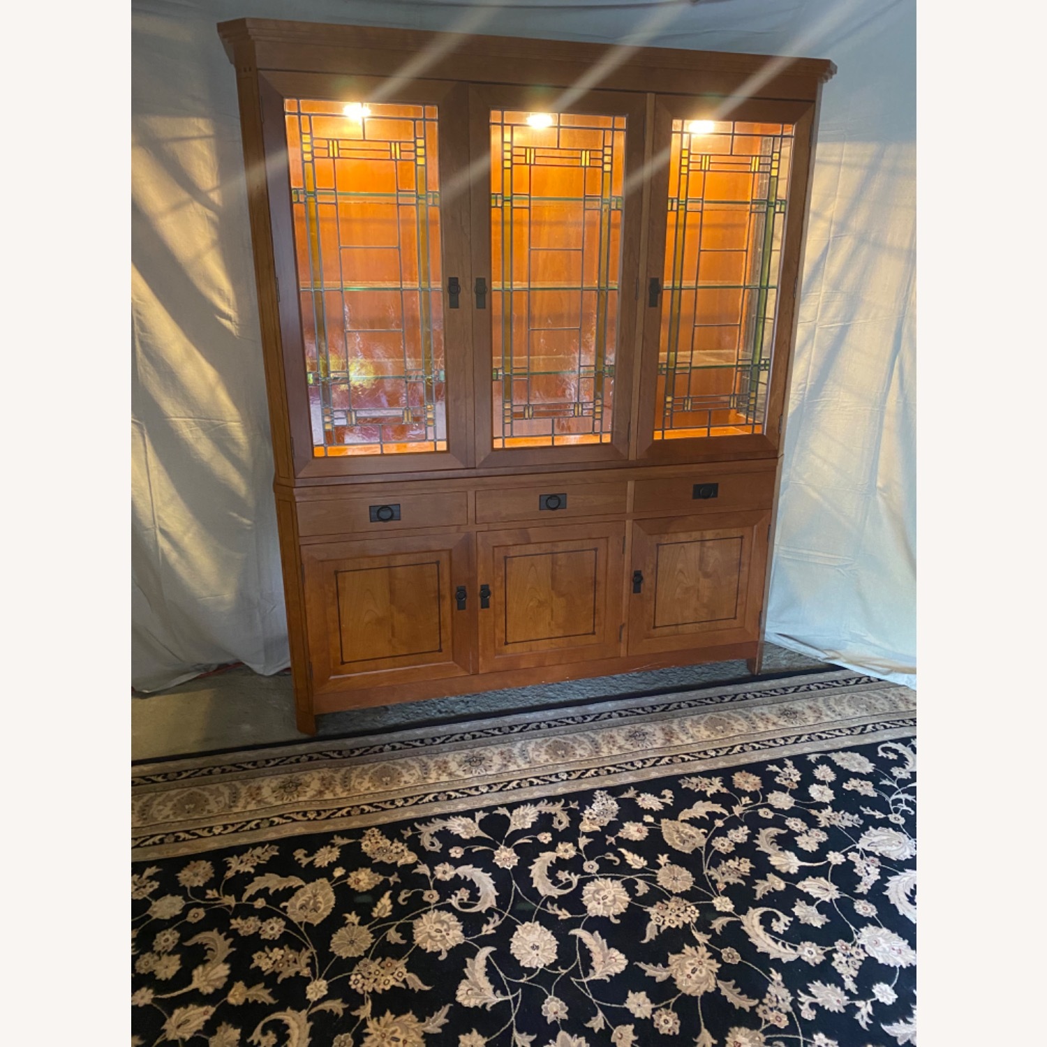 Stickley Three Door Buffet and China Top - image-10