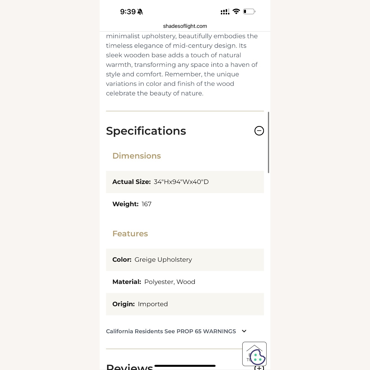 The Shade Store Glasgow Sofa - image-3