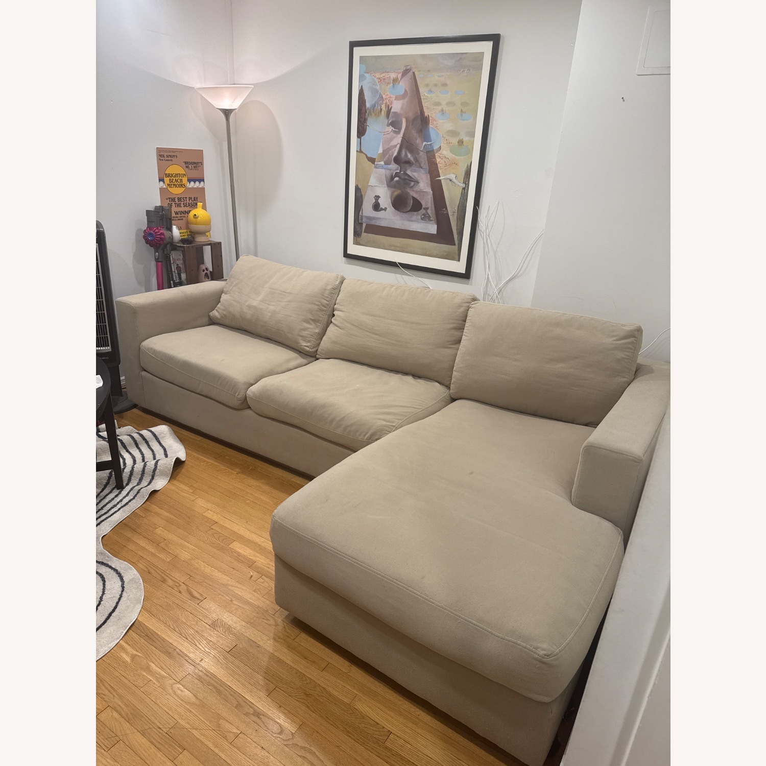 Sage Green Super Soft Sofa - image-2