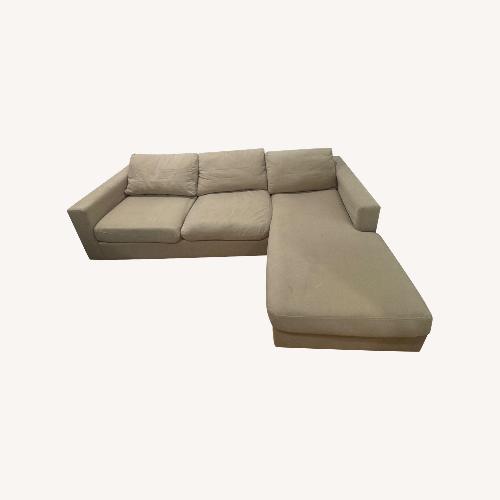 Used Sage Green Super Soft Sofa for sale on AptDeco