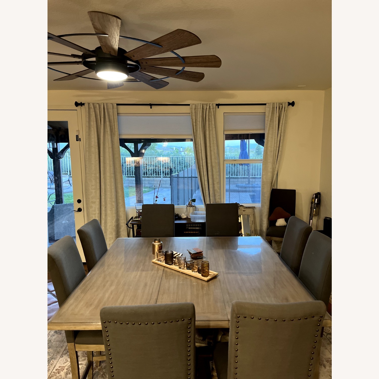 Caira Countertop 8-Piece Dining Set - image-2