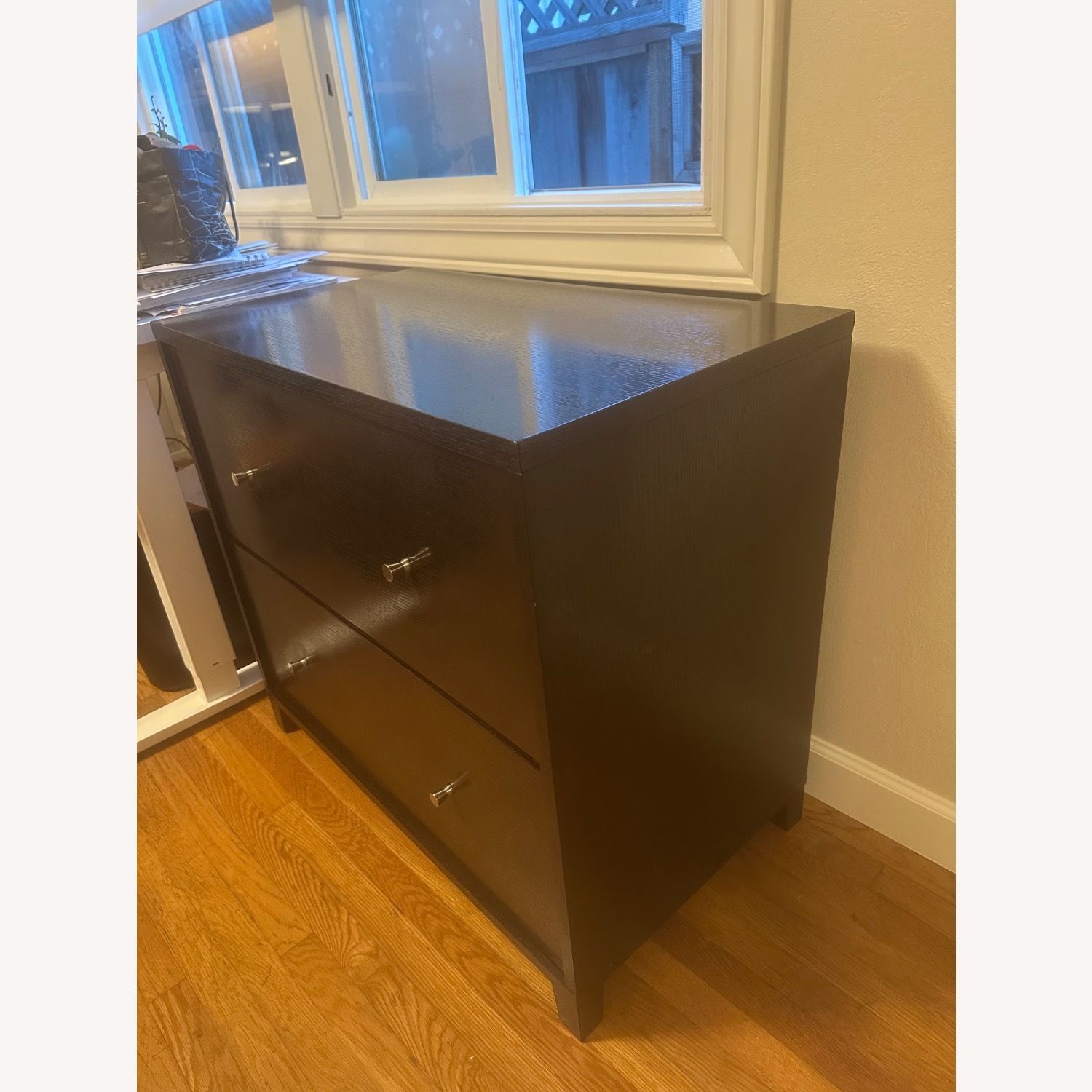 West Elm Two Drawer File Cabinet - image-2