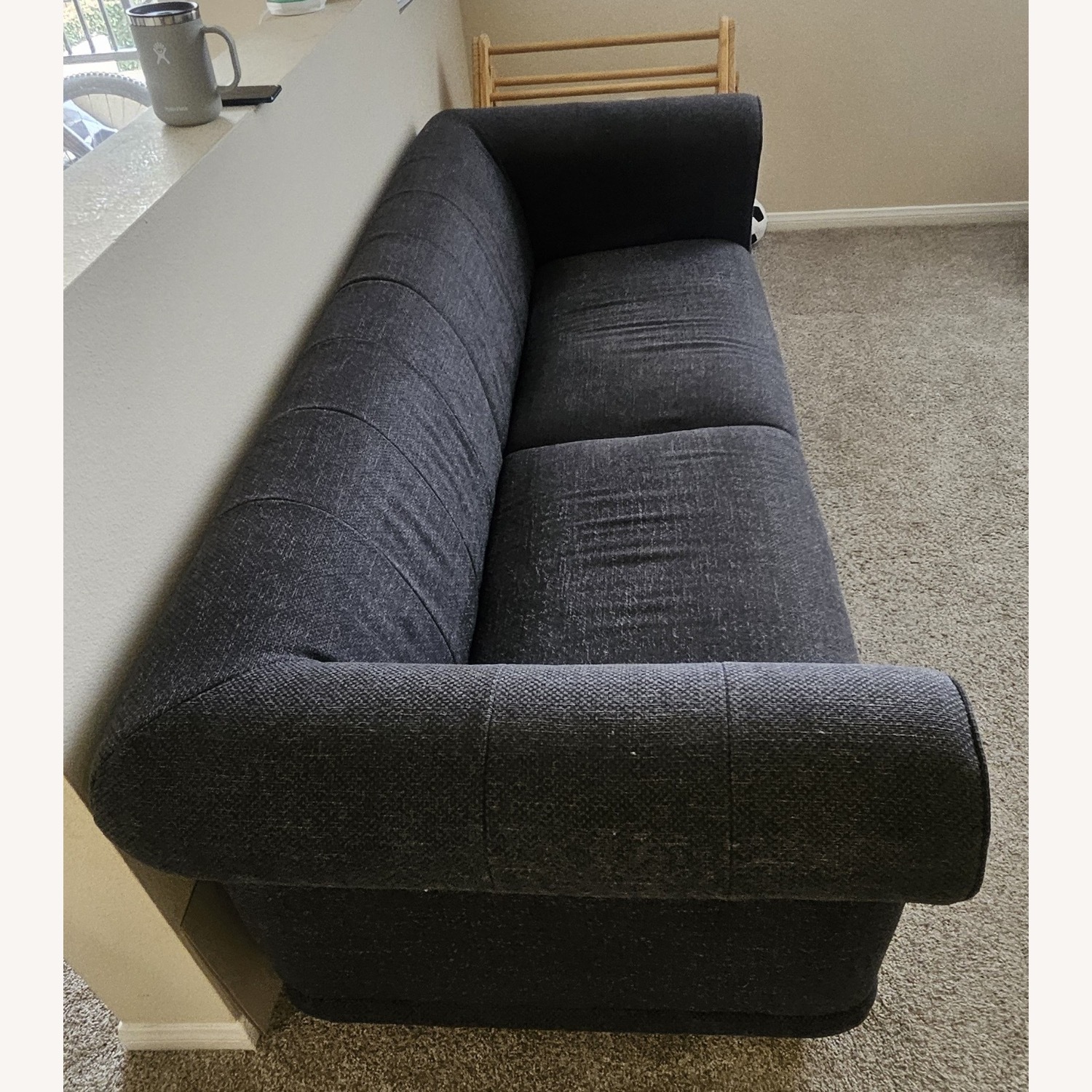 IKEA VISKAFORS Dark Grey Sofa - image-2