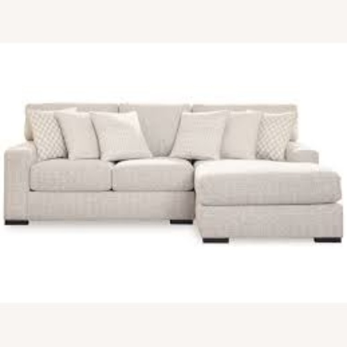 Used Ashley 2 Piece Sectional With Chaise for sale on AptDeco