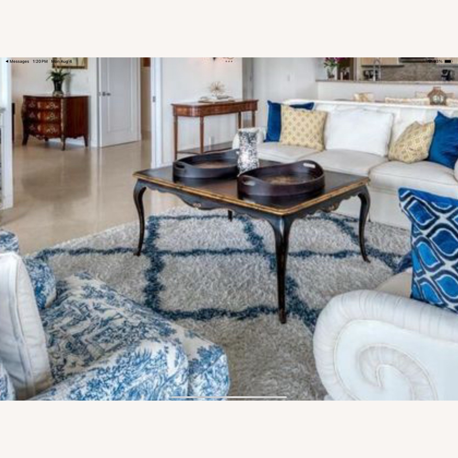 French Mid Century Console Table - image-2