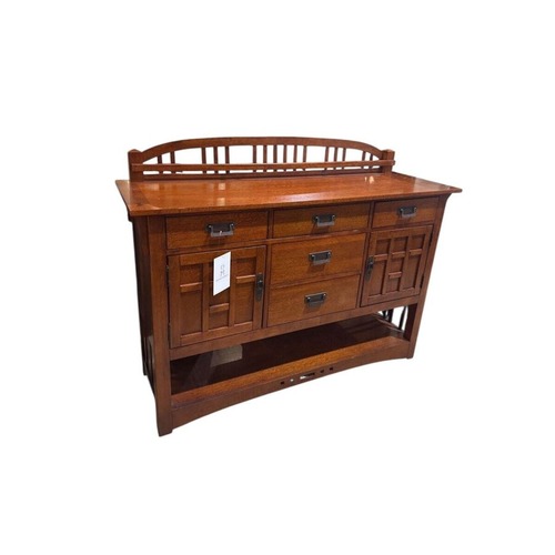 Used Broyhill Mission Style Artisan 5-Drawer Buffet for sale on AptDeco