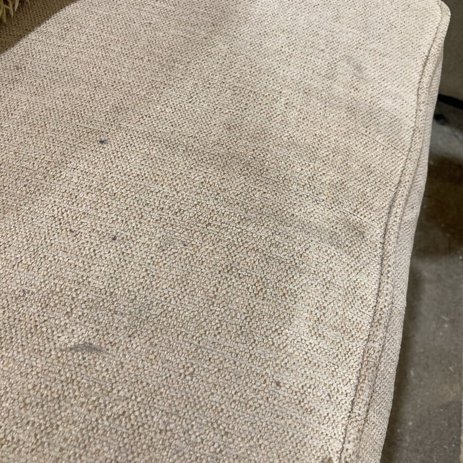 American Signature Upholstered Nailhead Trim Sofa - image-7