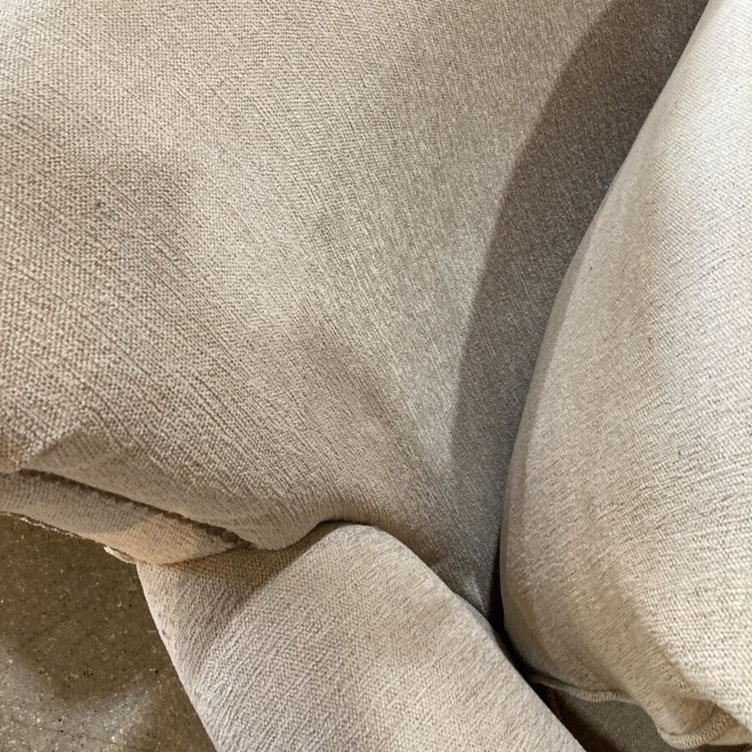 American Signature Upholstered Nailhead Trim Sofa - image-11