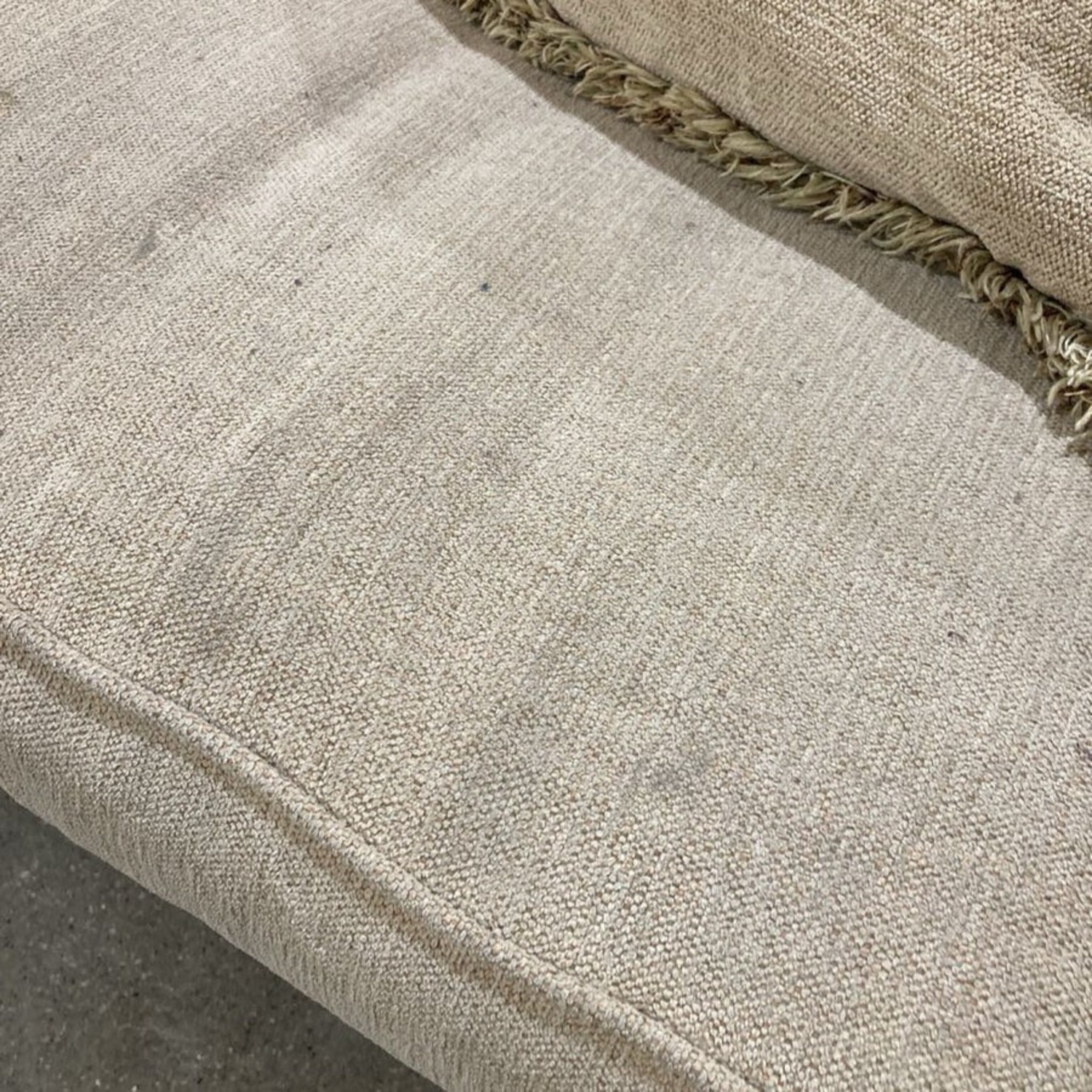 American Signature Upholstered Nailhead Trim Sofa - image-9