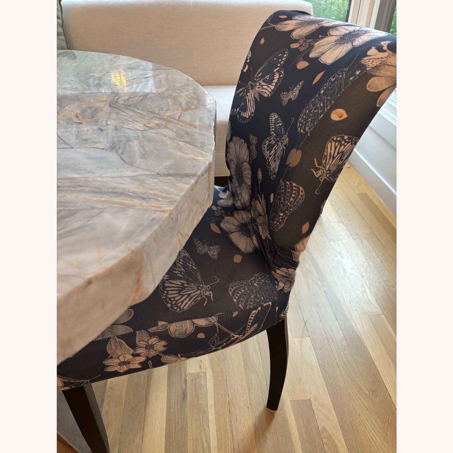 Arhaus Petra Marble Dining Table - image-4