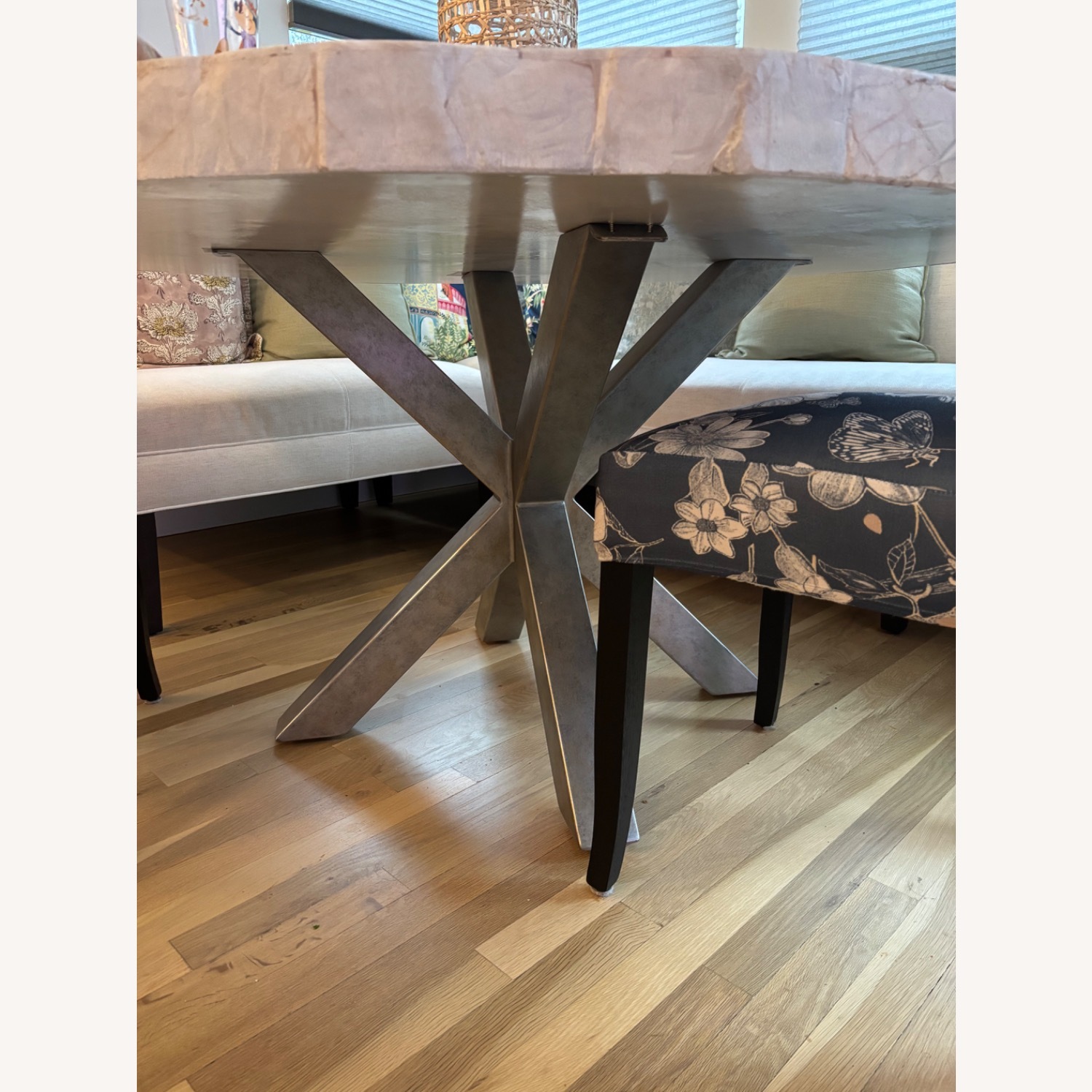 Arhaus Petra Marble Dining Table - image-3