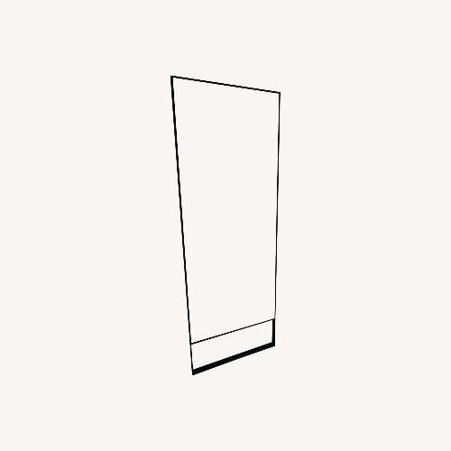 Used Camerich Black Metal Floor Mirror for sale on AptDeco