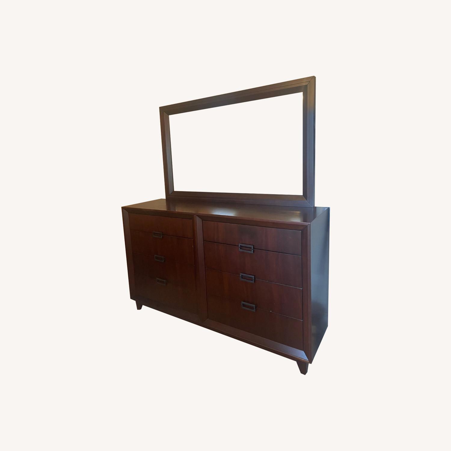 Raymour & Flanigan Dresser and Mirror - image-0