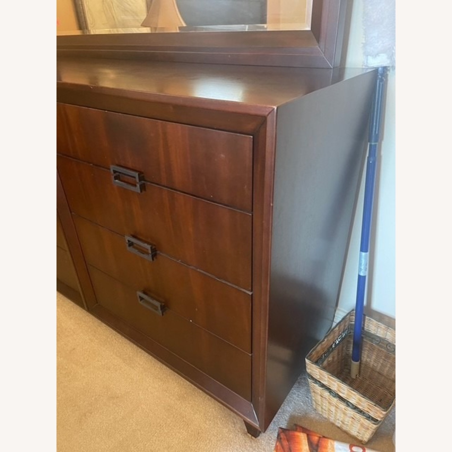 Raymour & Flanigan Dresser and Mirror - image-2