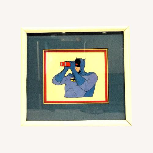 Used 1970s DC Comics Bob Kane Batman Animated Cel for sale on AptDeco