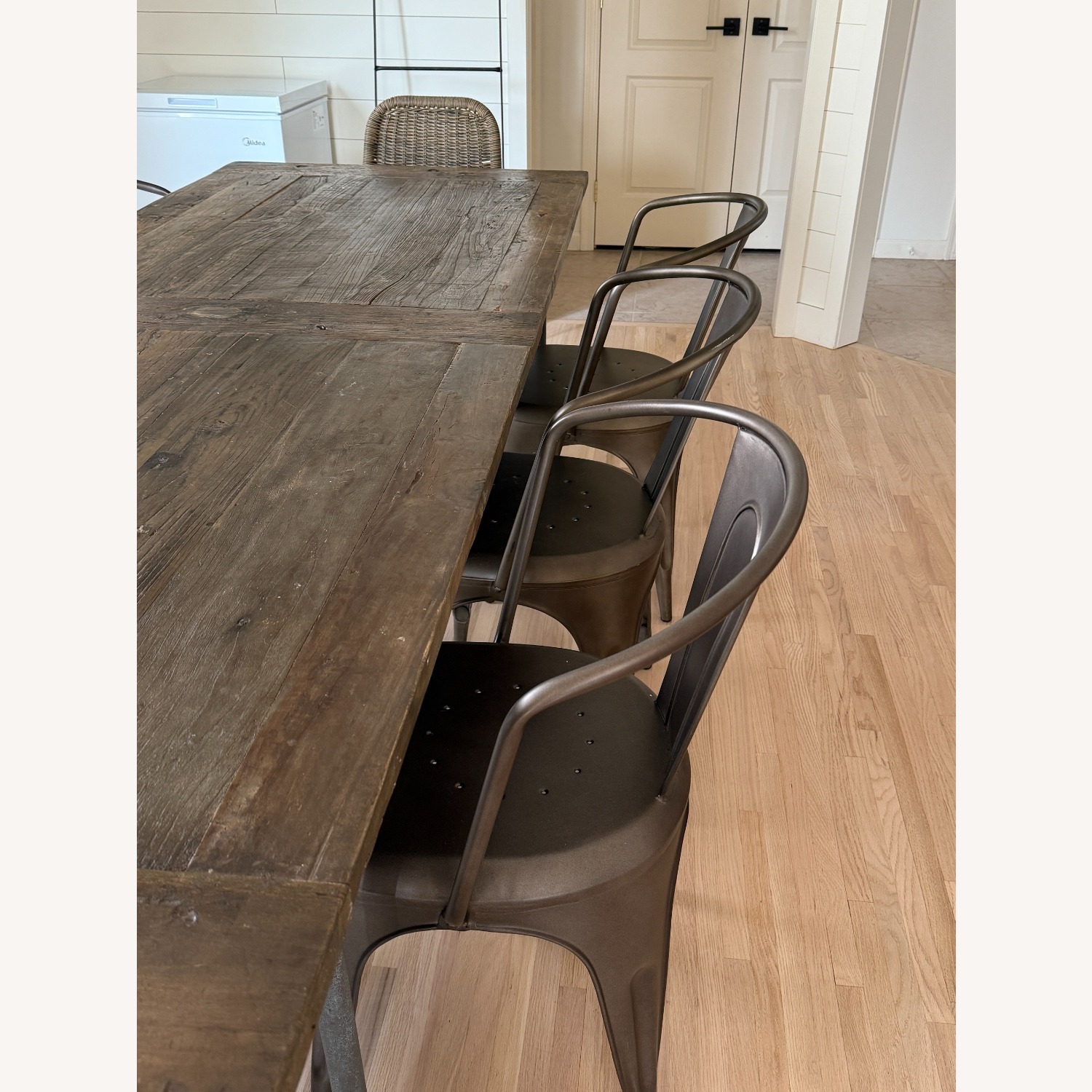 Restoration Hardware Flatiron Dining Table 92'' - image-2