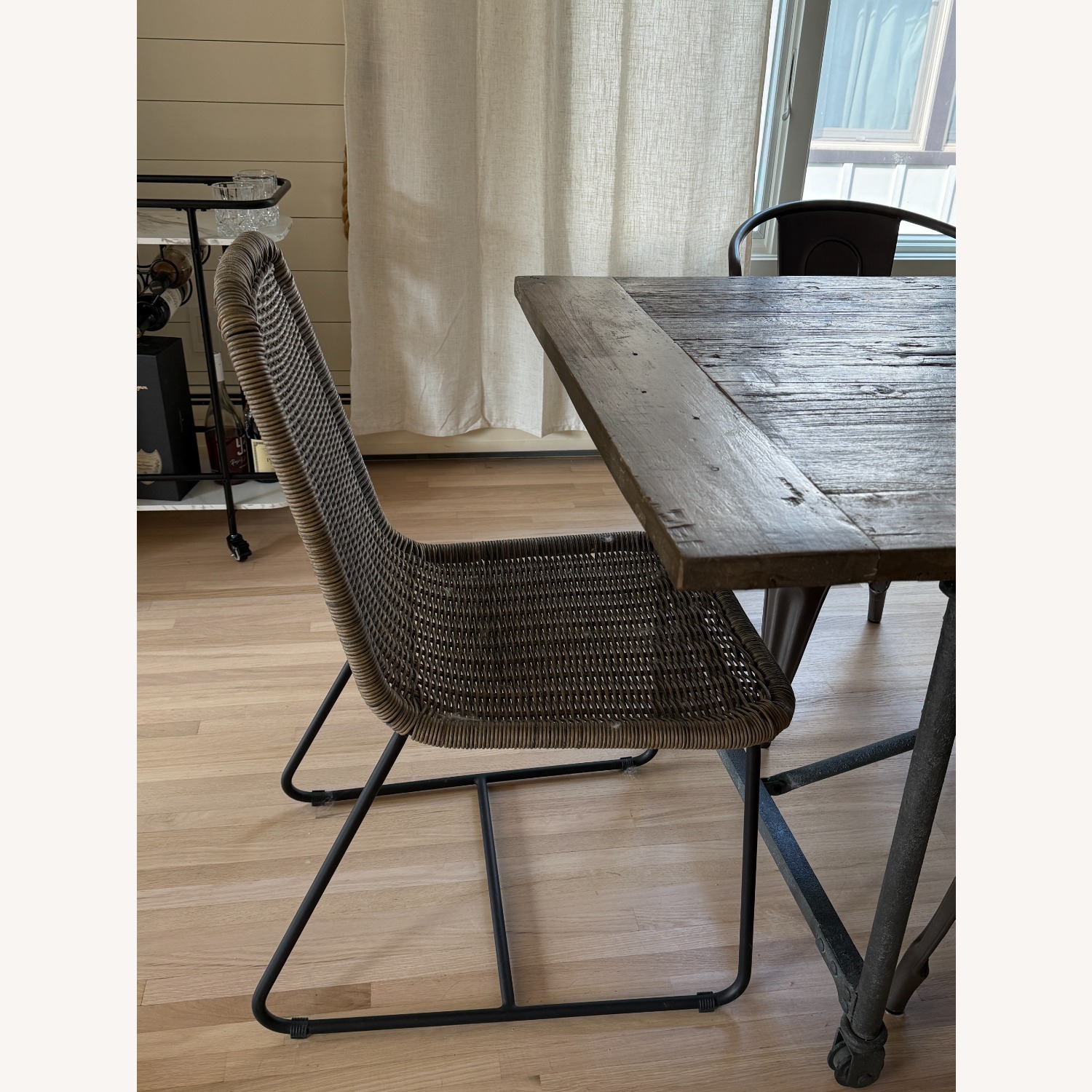 Restoration Hardware Flatiron Dining Table 92'' - image-3