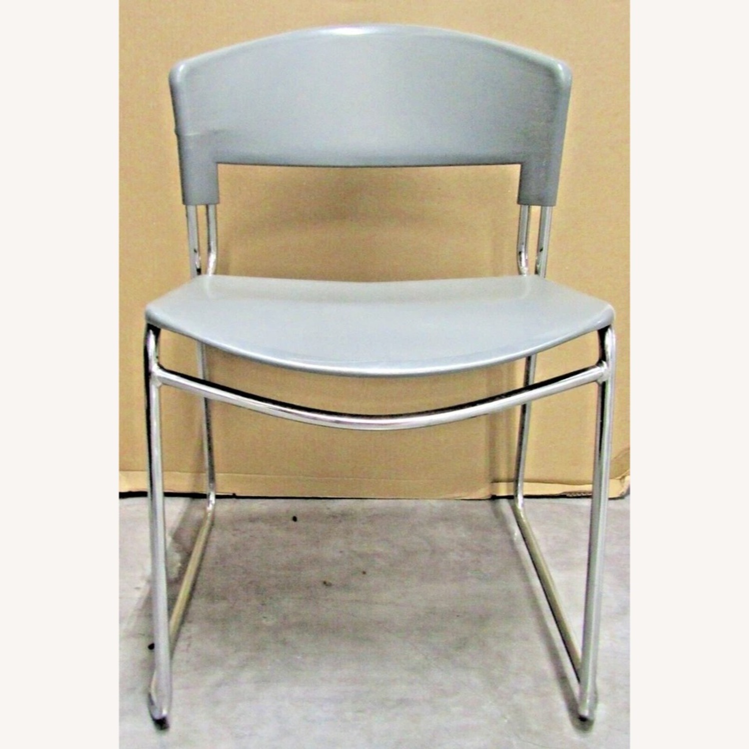 Postmodern 3 Grey Chairs Paolo Favaretto Assisa - image-3