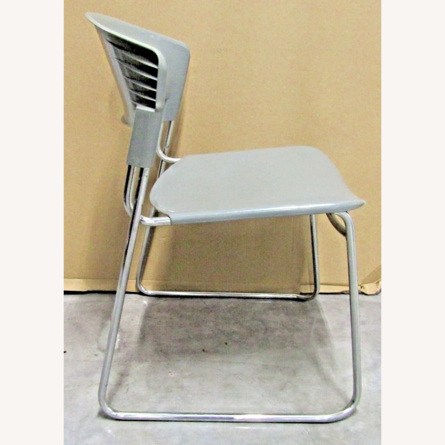 Postmodern 3 Grey Chairs Paolo Favaretto Assisa - image-7