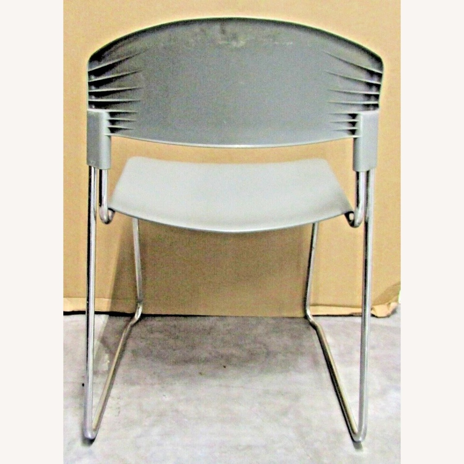 Postmodern 3 Grey Chairs Paolo Favaretto Assisa - image-6