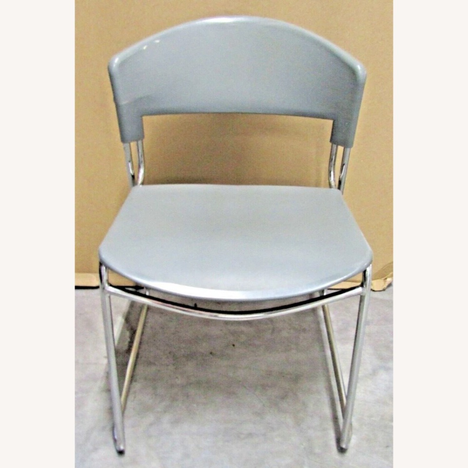 Postmodern 3 Grey Chairs Paolo Favaretto Assisa - image-4