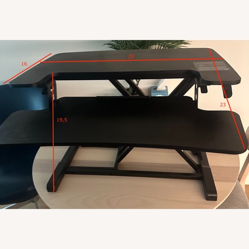 Used Height Adjustable Desk Converter for sale on AptDeco