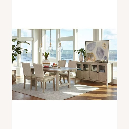 Used  Macy's Parker Dining Set for sale on AptDeco