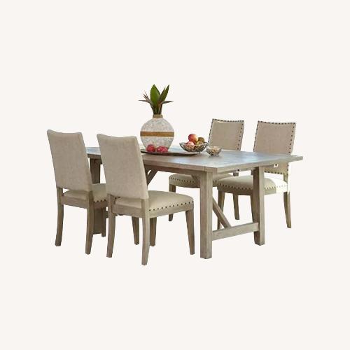 Used  Macy's Parker Dining Set for sale on AptDeco