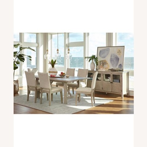 Used  Macy's Parker Dining Set for sale on AptDeco