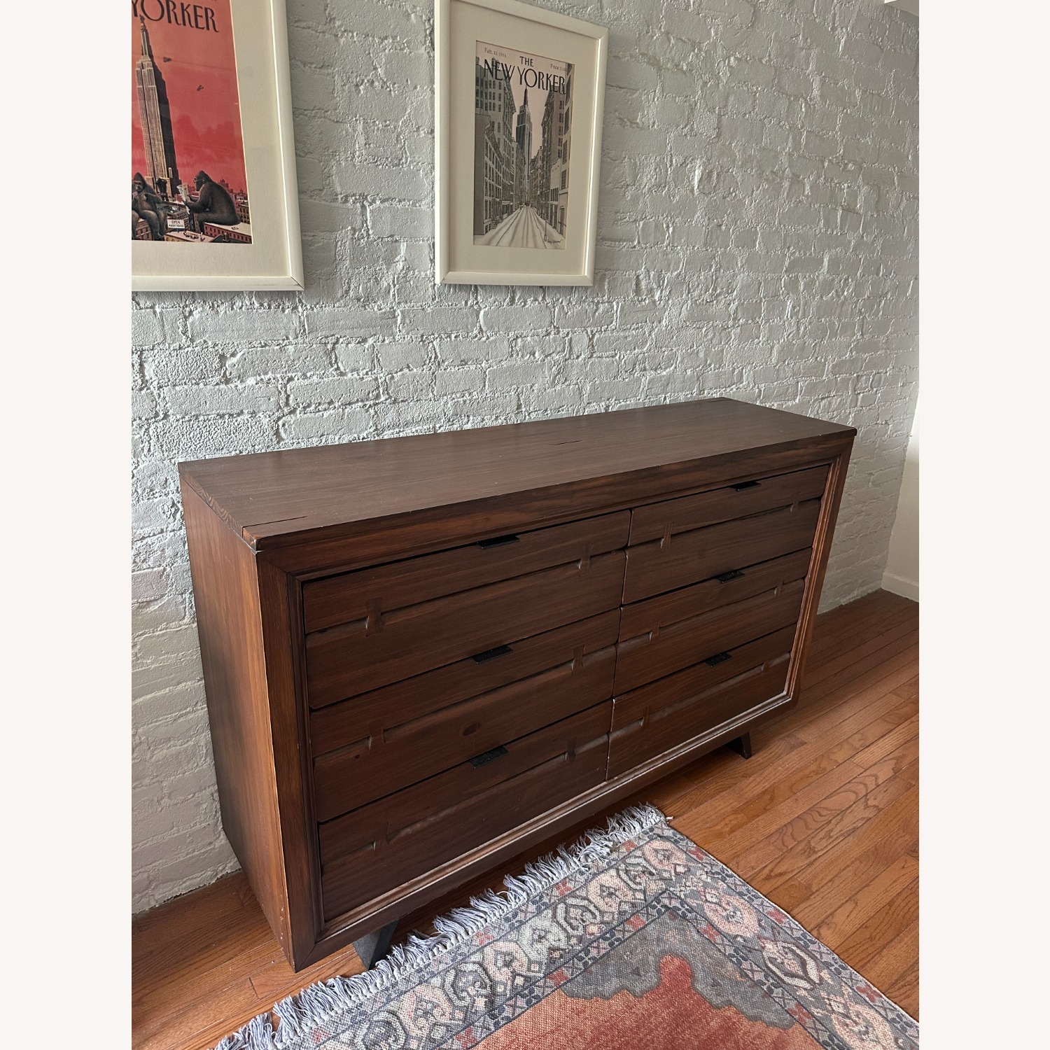 Rustic 6-Drawer Dresser - image-1