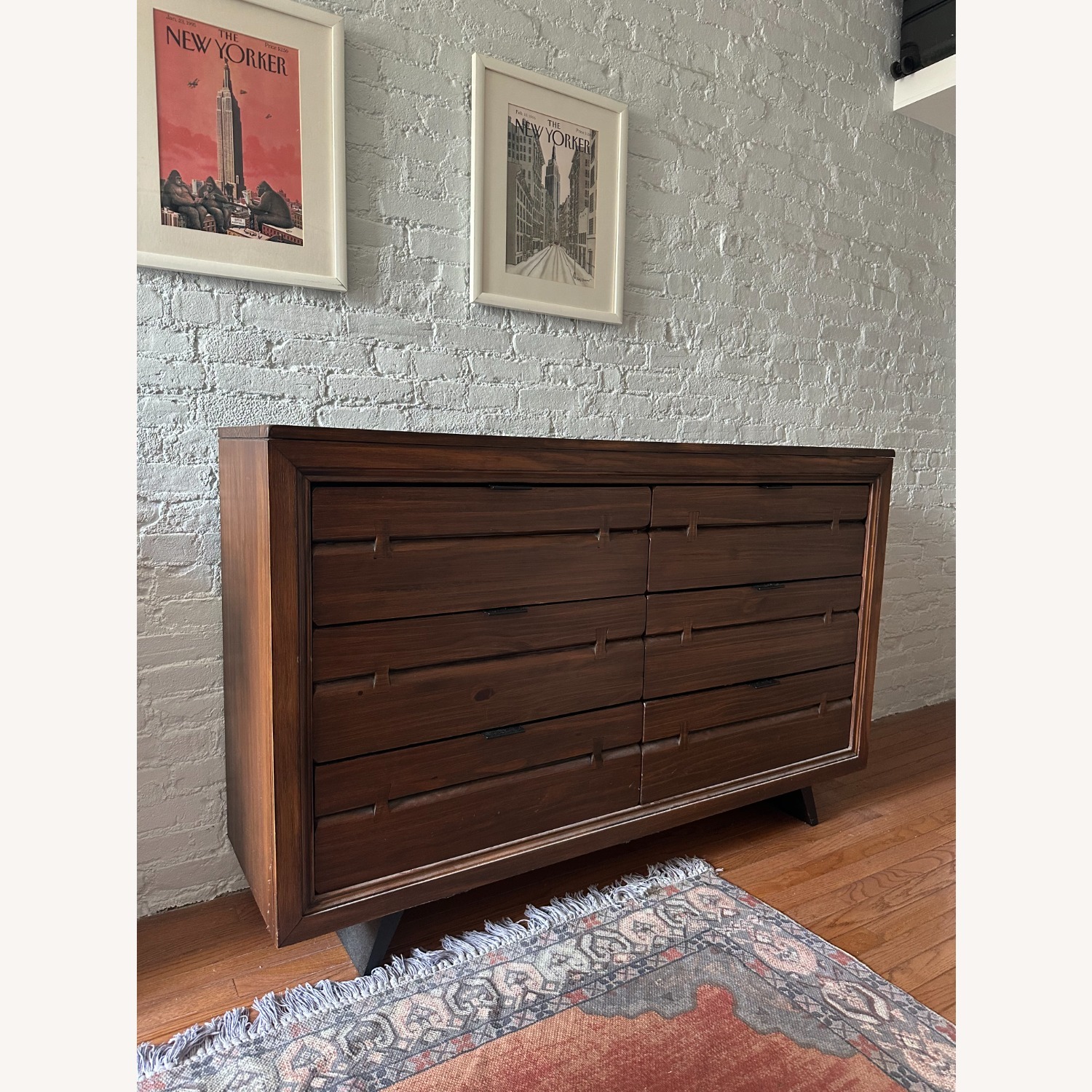 Rustic 6-Drawer Dresser - image-2