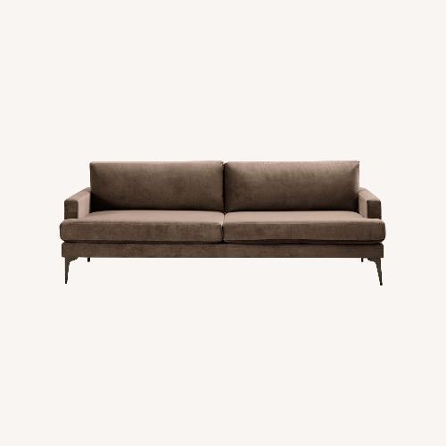 Used West Elm Mineral Grey Andes Sofa for sale on AptDeco