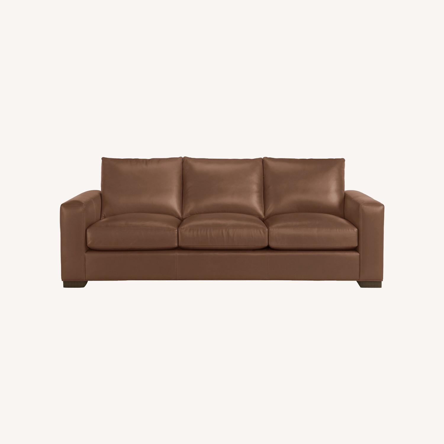Room & Board Metro Leather Sofa - image-0