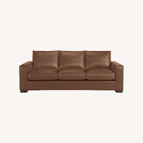 Used Room & Board Metro Leather Sofa for sale on AptDeco
