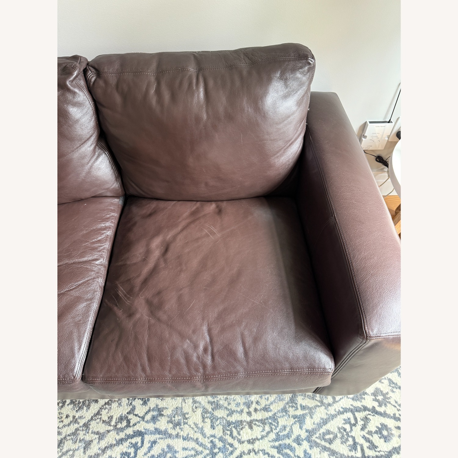 Room & Board Metro Leather Sofa - image-2