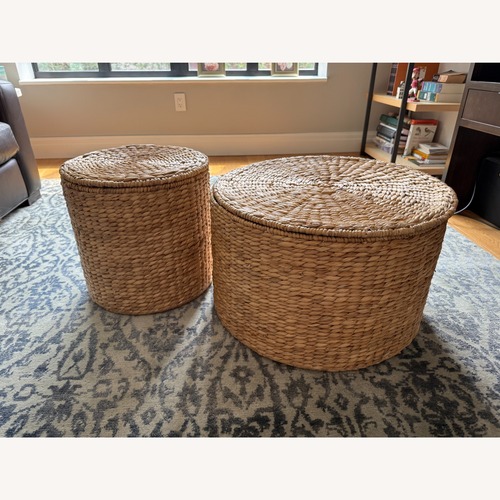 Used Wicker Storage Bins for sale on AptDeco