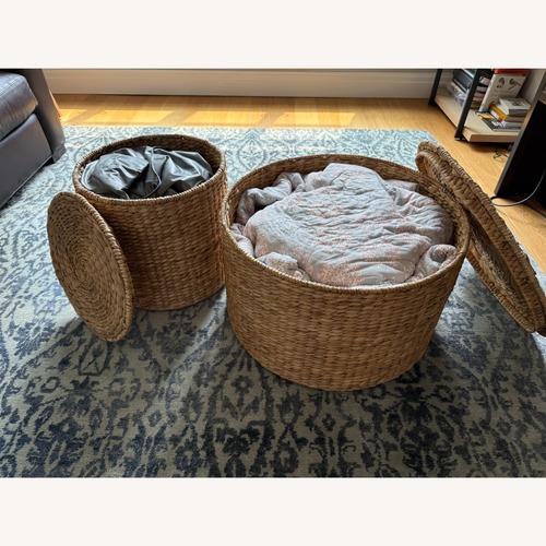 Used Wicker Storage Bins for sale on AptDeco