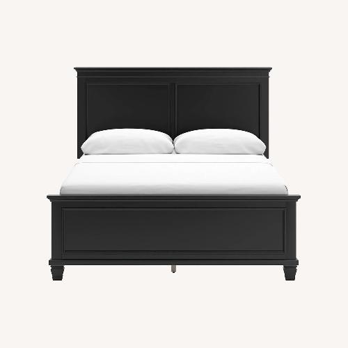 Used Raymour & Flanigan Queen Bed Frame for sale on AptDeco