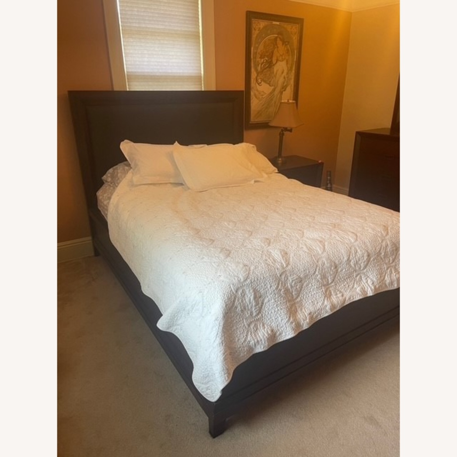 Raymour & Flanigan Queen Bed Frame - image-1