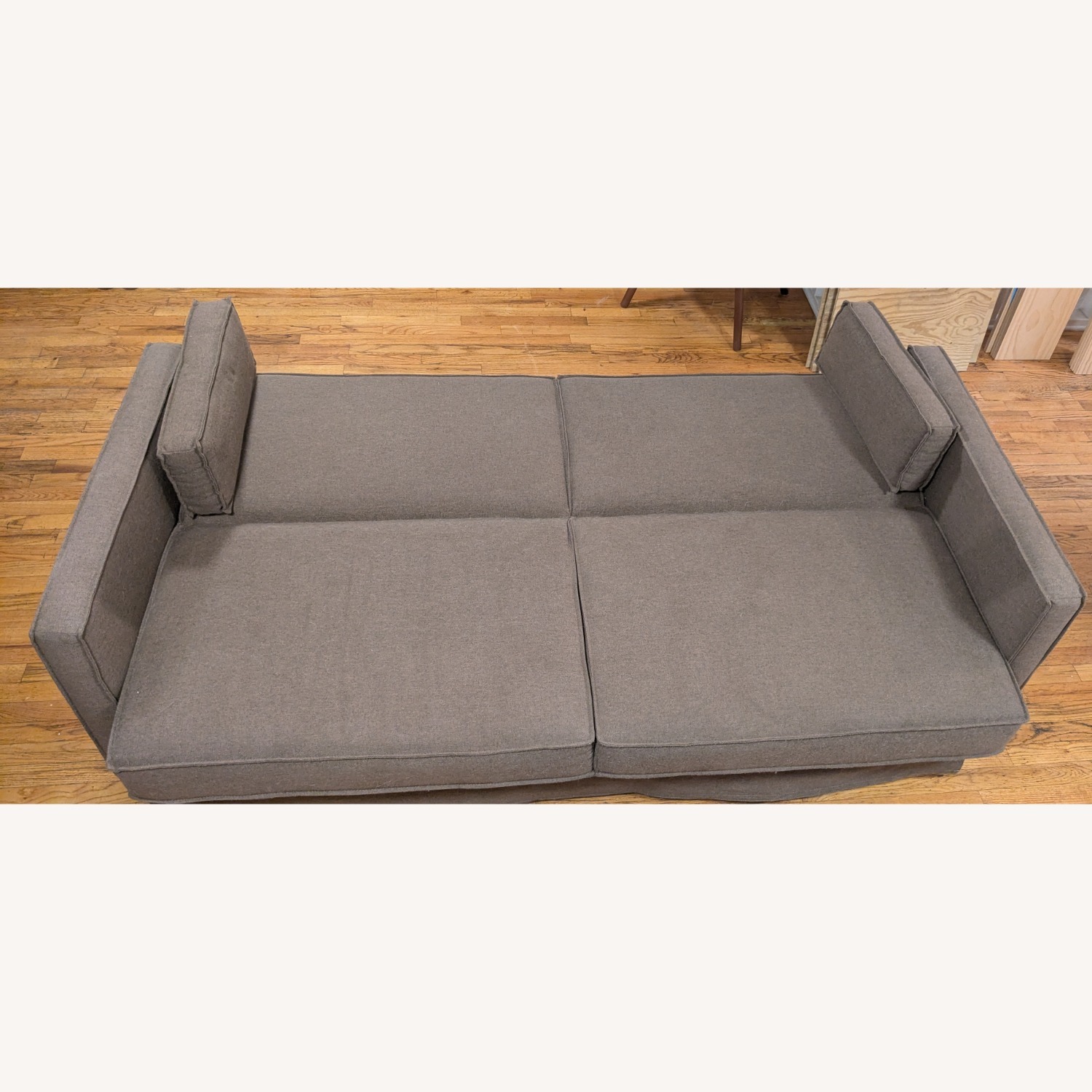 World Market Brown Nolee Folding Sofa Bed  - image-2