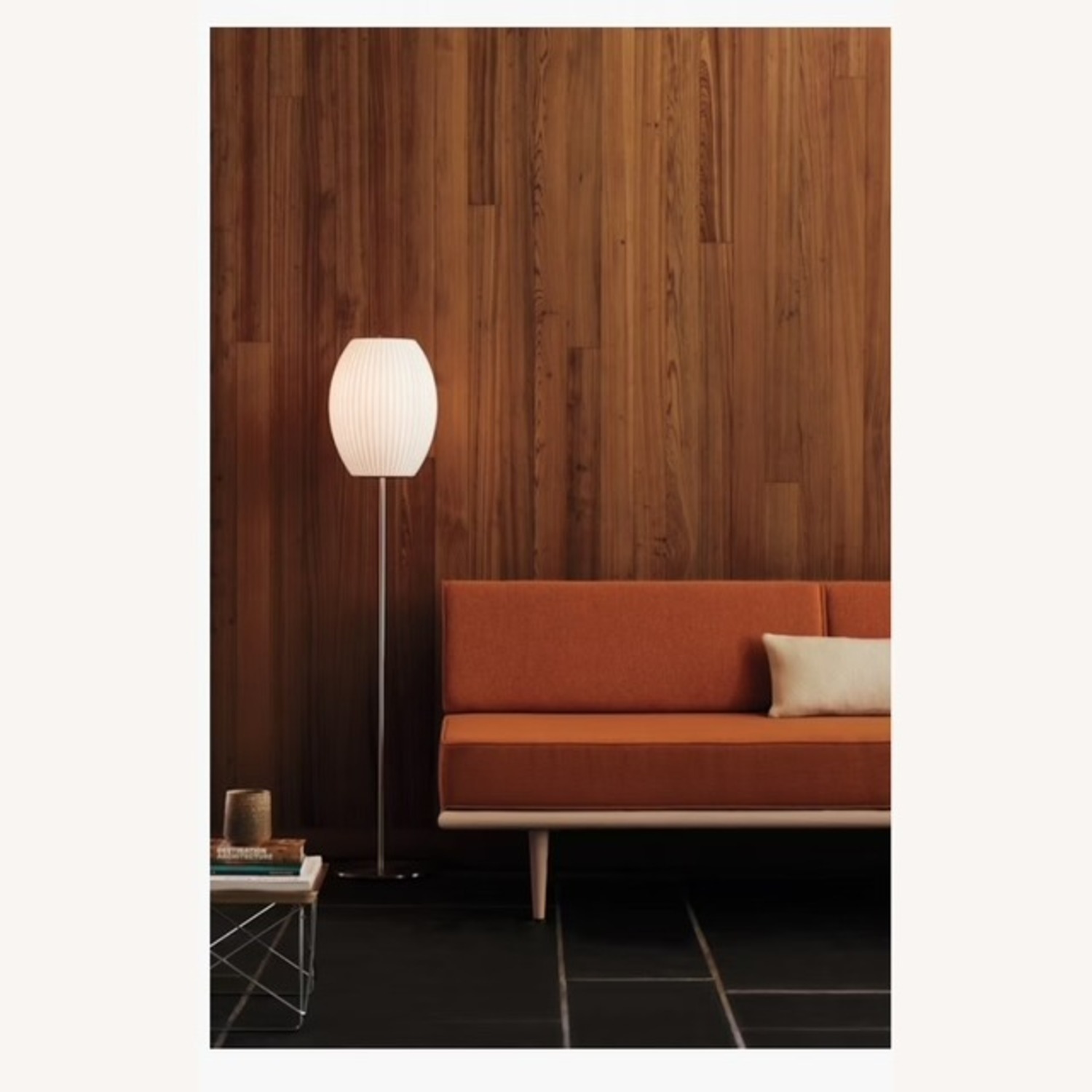 Nelson Cigar Lotus Floor Lamp - Small - image-1