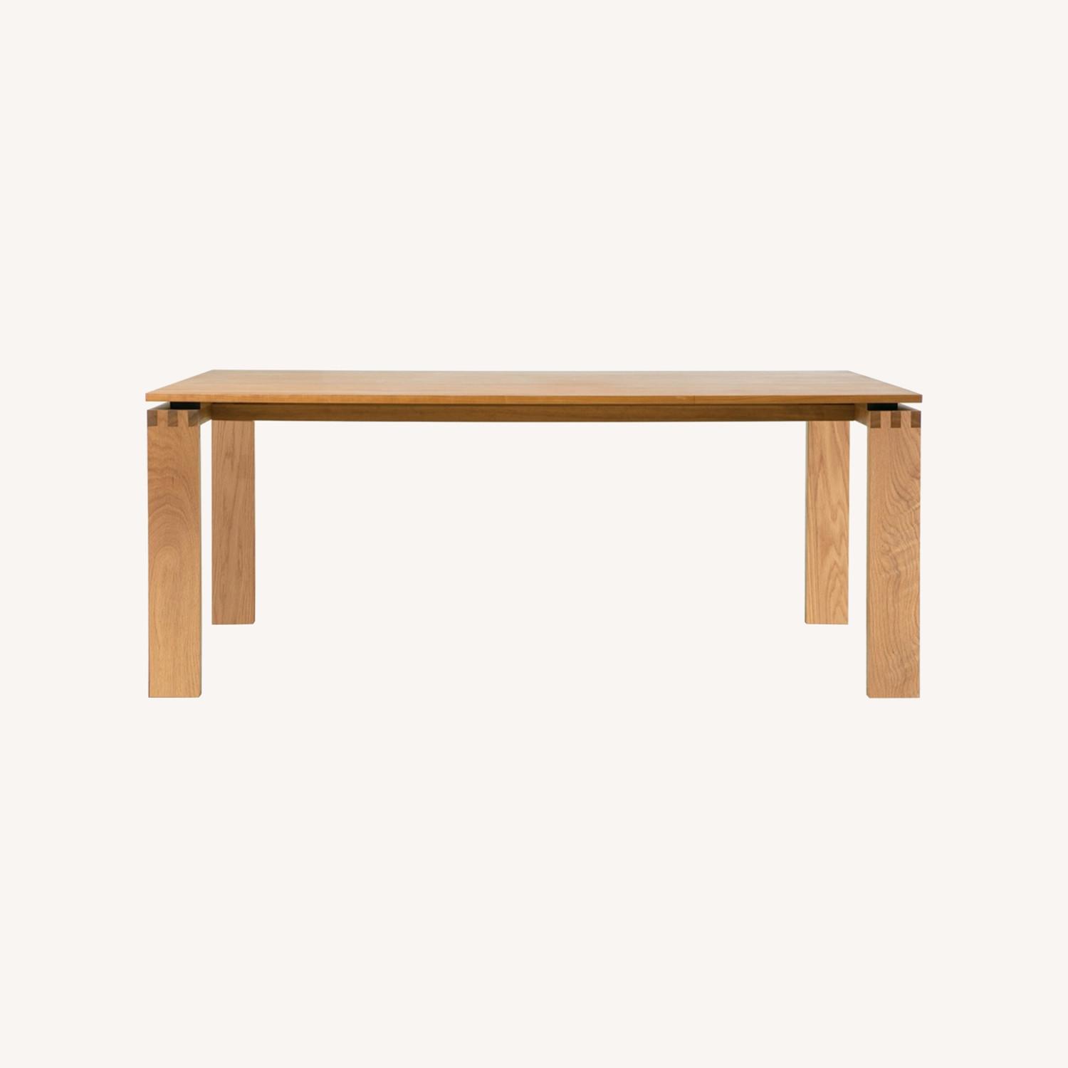 Solid White Oak Dining Table - image-0