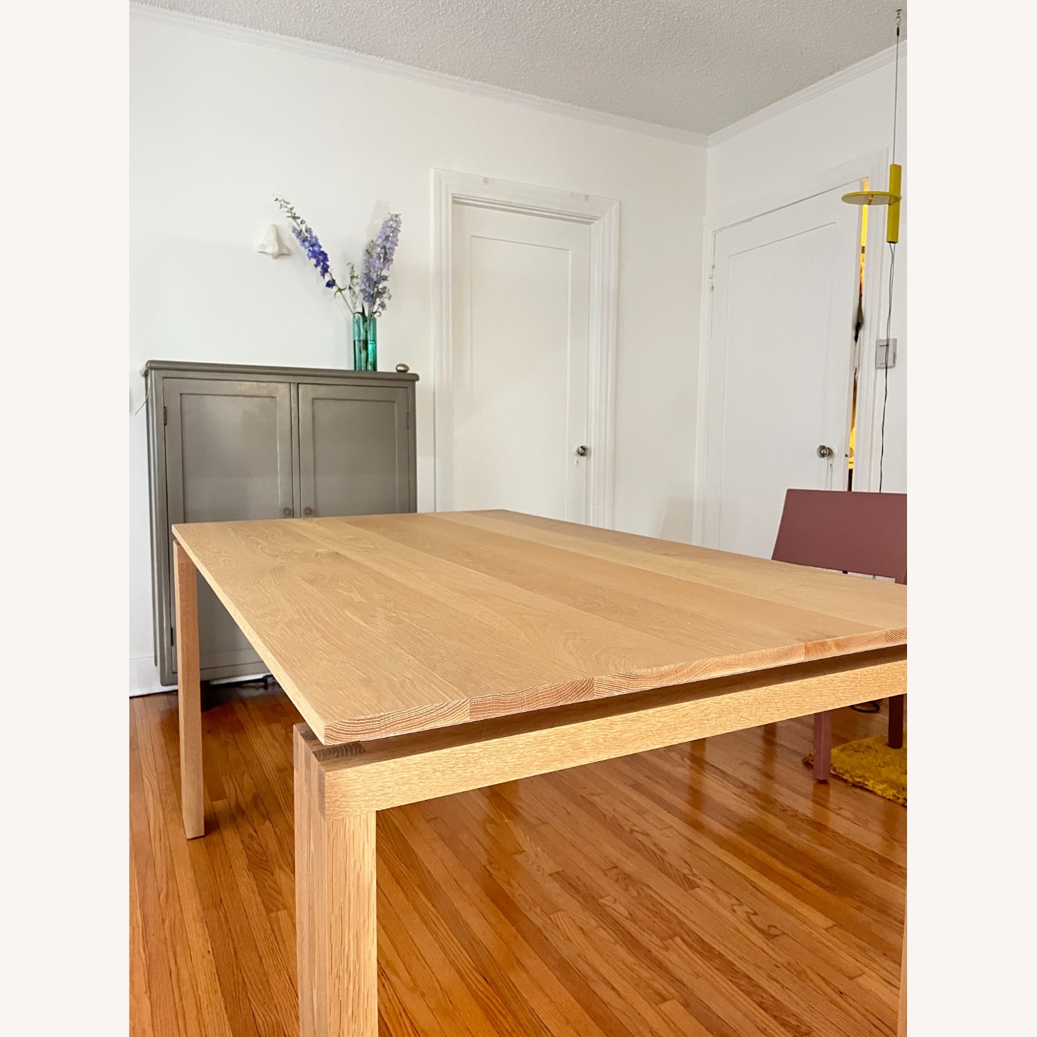 Solid White Oak Dining Table - image-4