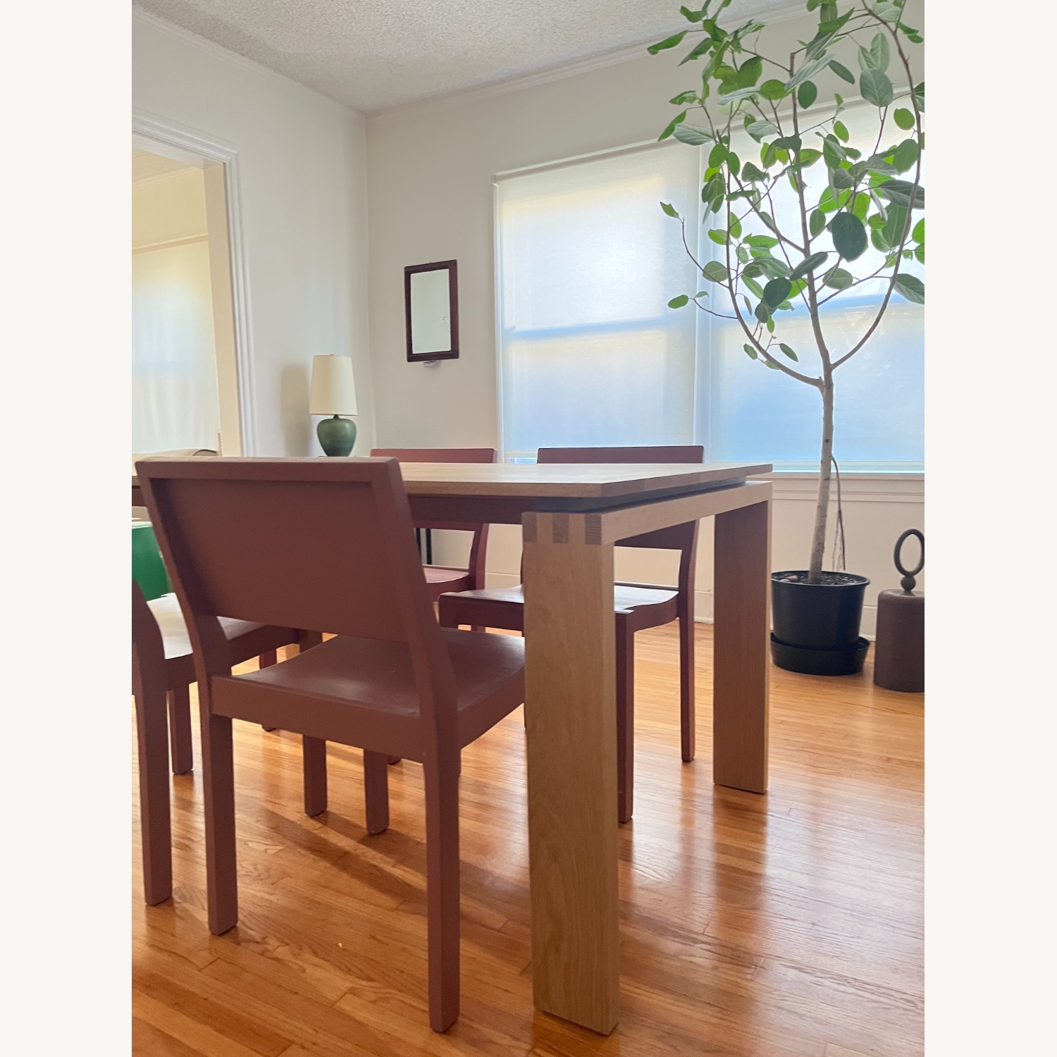 Solid White Oak Dining Table - image-3